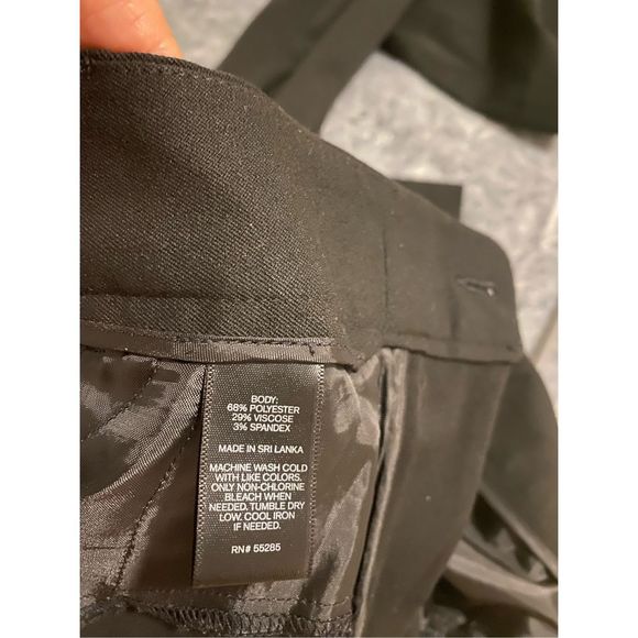 Express Black Pants Sz 6R - Picture 4 of 6